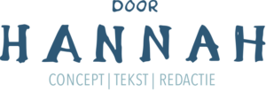 door Hannah - Concept | Tekst | Redactie